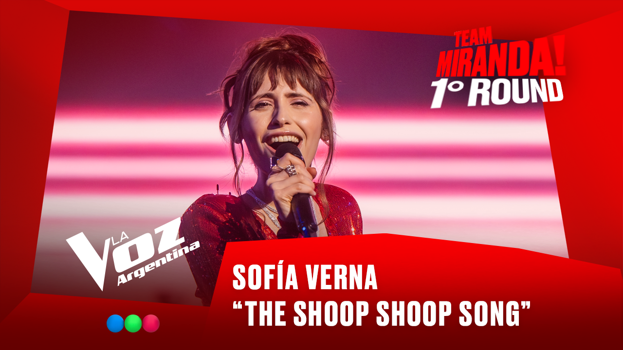 Sofía Verna - "The shoop shoop song" - Team Miranda! - 1° Round - La Voz Argentina 2025 | Rounds 2025