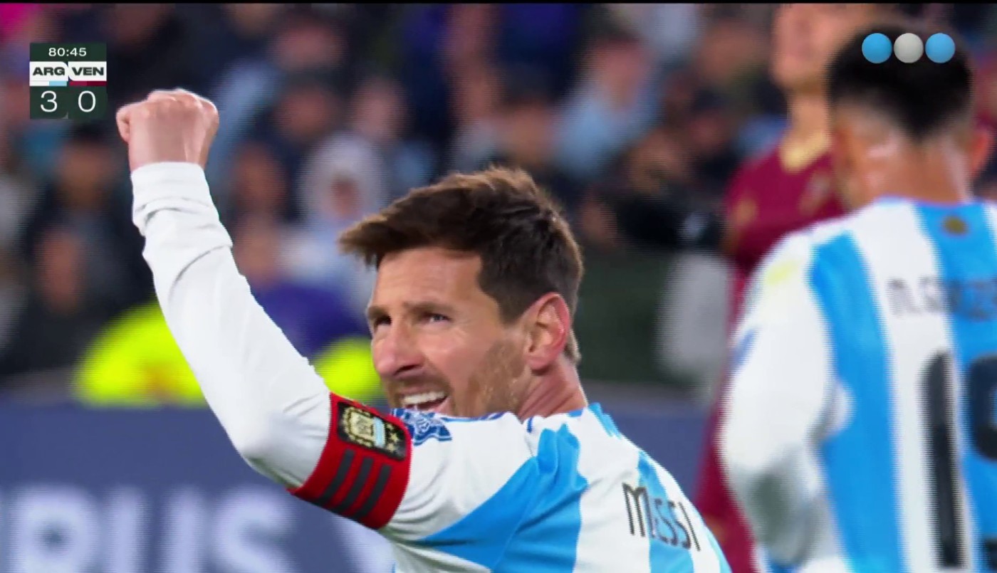 Argentina-Venezuela: Messi con el 3-0 en su despedida - Eliminatorias 2026 | Mejores momentos