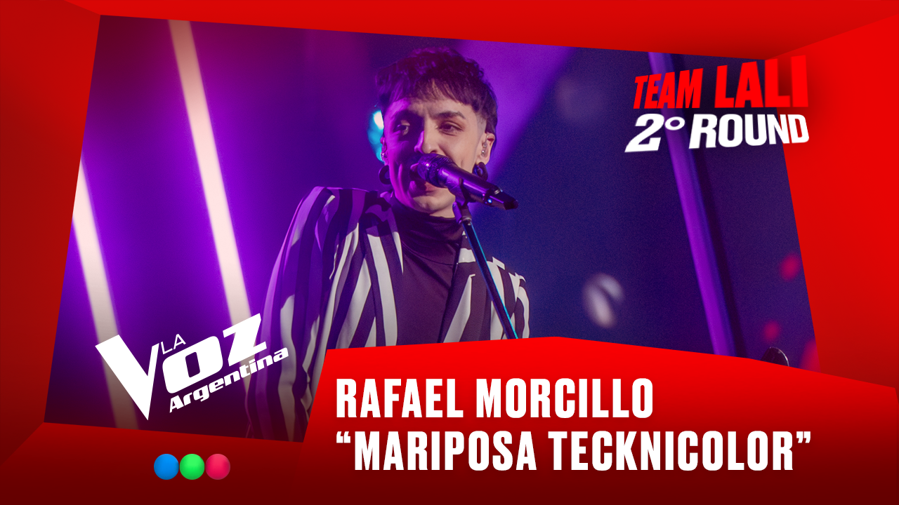 Rafael Morcillo - "Mariposa tecknicolor" - Team Lali - 2° Round - La Voz Argentina 2025 | Rounds 2025
