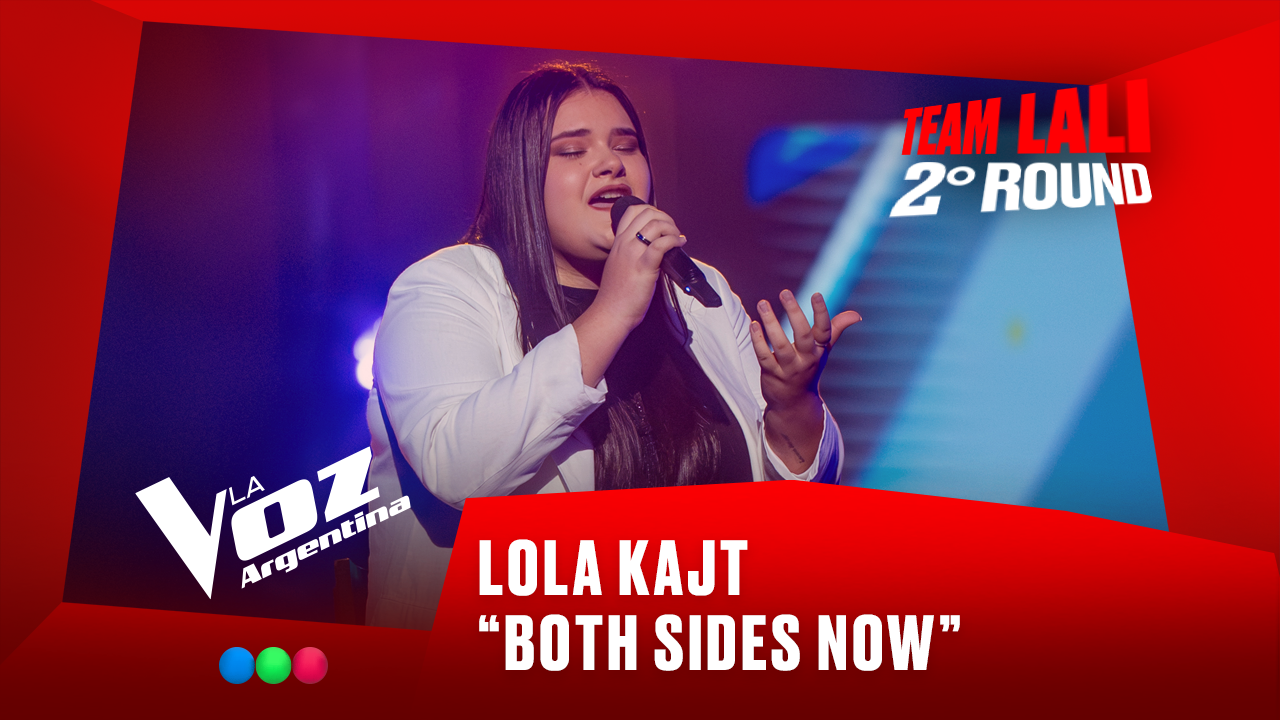 Lola Kajt - "Both sides now" - Team Lali - 2° Round - La Voz Argentina 2025 | Rounds 2025