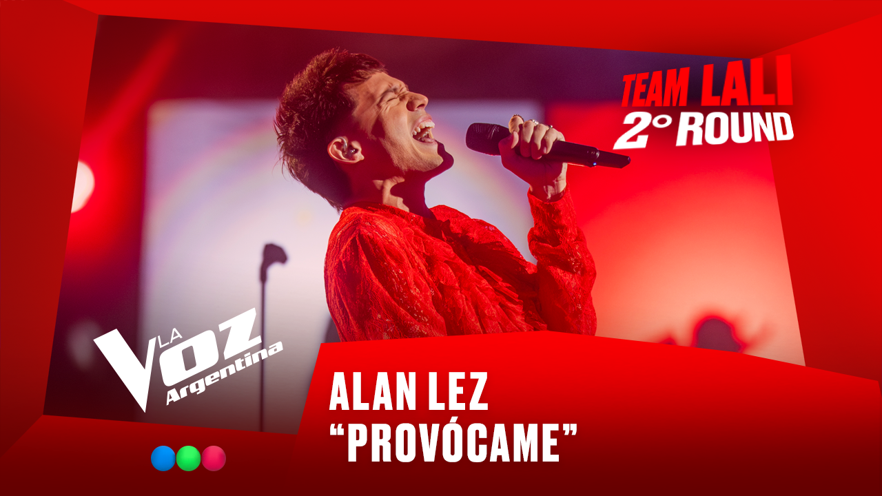 Alan Lez - "Provócame" - Team Lali - 2° Round - La Voz Argentina 2025 | Rounds 2025