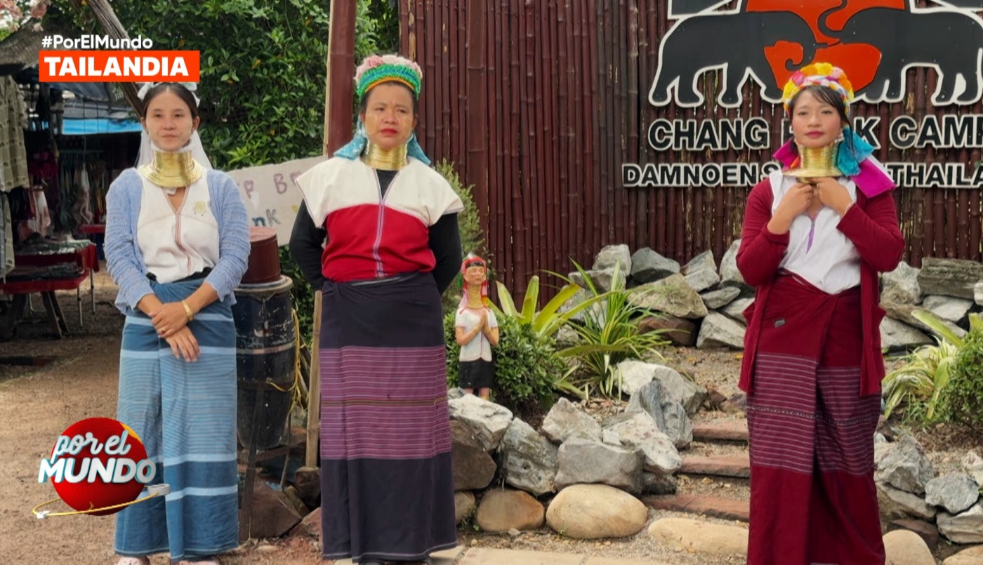 Las "mujeres jirafa" charlaron con Marley y Flor de la V en Tailandia | Mejores Momentos