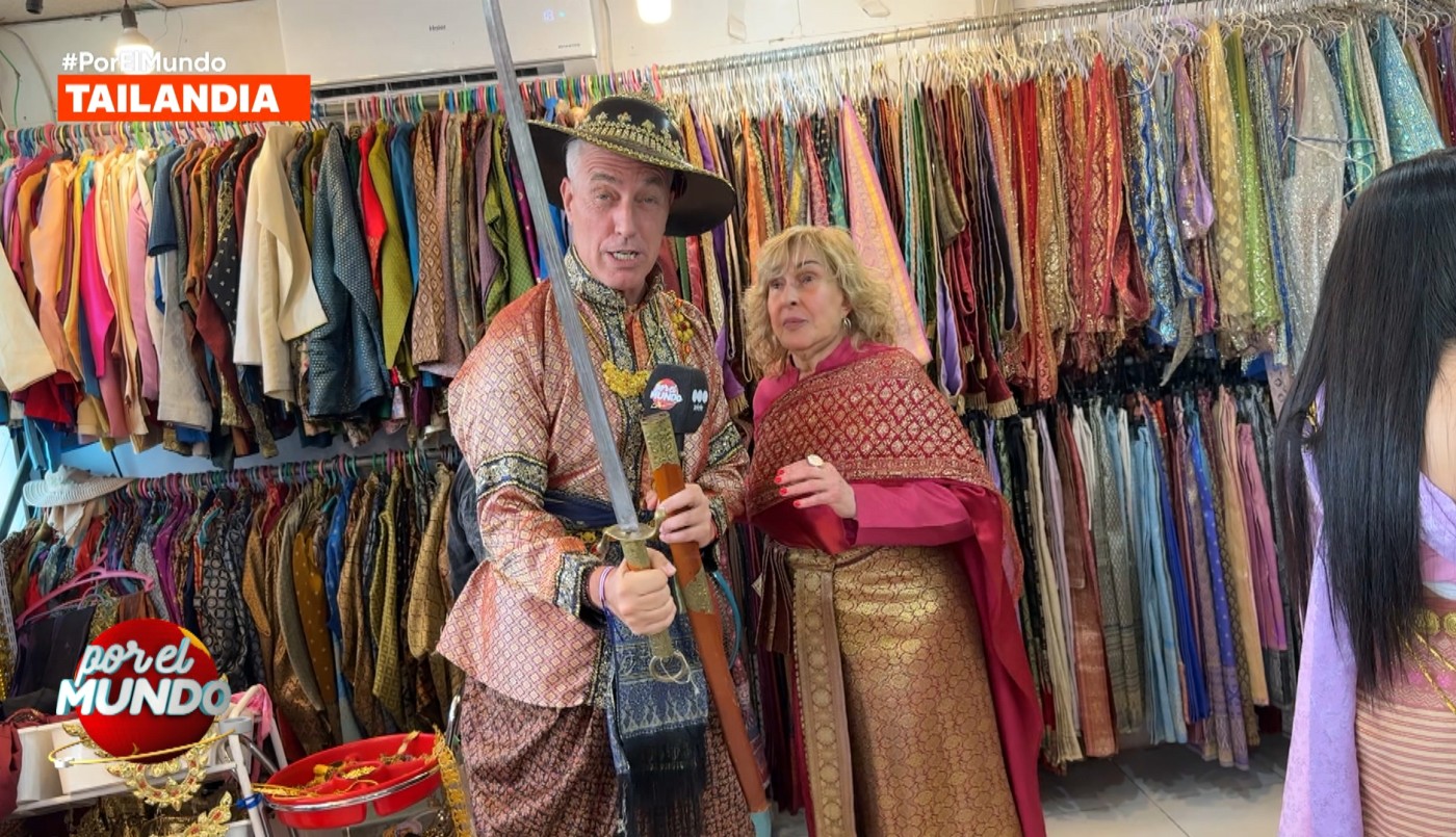 Marley y Georgina Barbarossa se vistieron con trajes de época de Tailandia | Mejores Momentos