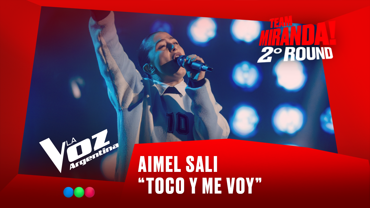 Aimel Sali - "Toco y me voy" - Team Miranda! - 2° Round - La Voz Argentina 2025 | Rounds 2025