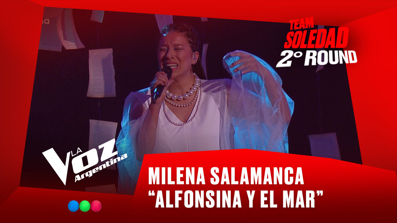 Milena Salamanca - “Alfonsina y el mar” - Team Soledad - 2° Round - La Voz Argentina 2025 | Rounds 2025