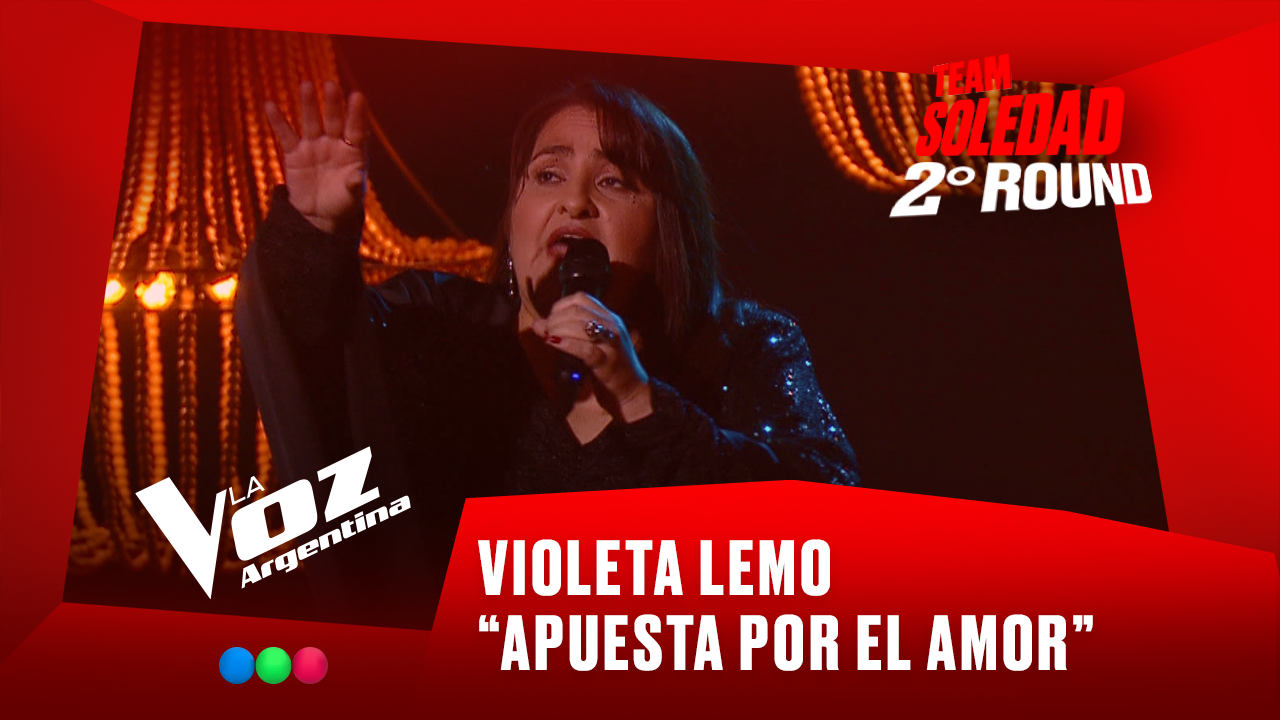 Violeta Lemo - “Apuesta por el amor” - Team Soledad - 2° Round - La Voz Argentina 2025 | Rounds 2025