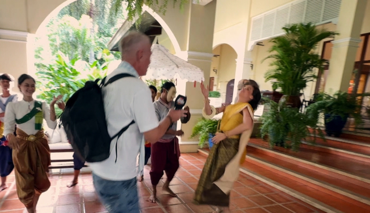 Flor Jazmín Peña aprendió a bailar la Danza Apsara | Mejores Momentos