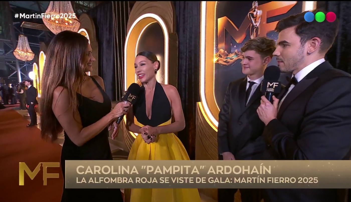 El look de Pampita para los Premios Martín Fierro 2025 | Mejores Momentos
