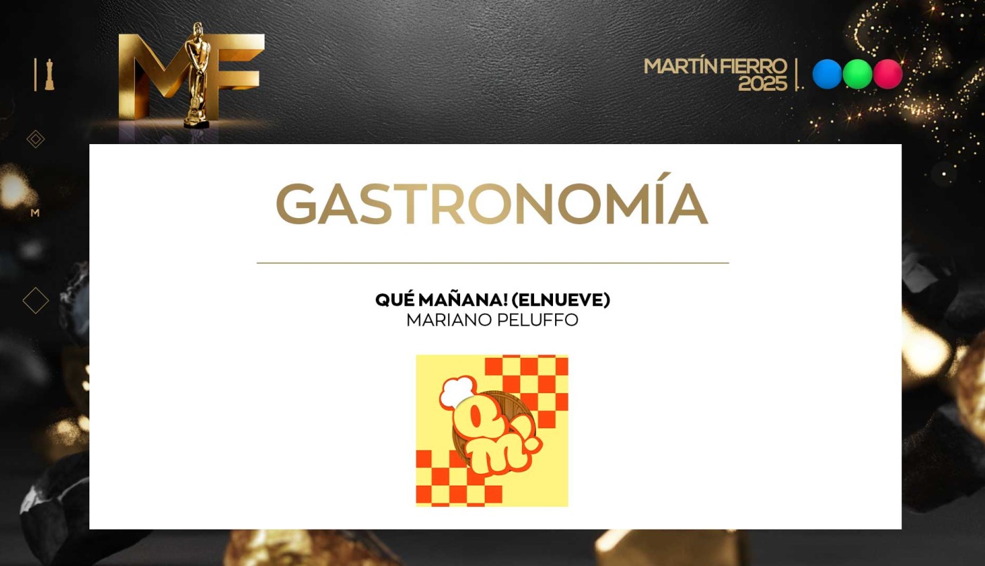 Mejor programa de gastronomía: Qué mañana! | Ganadores