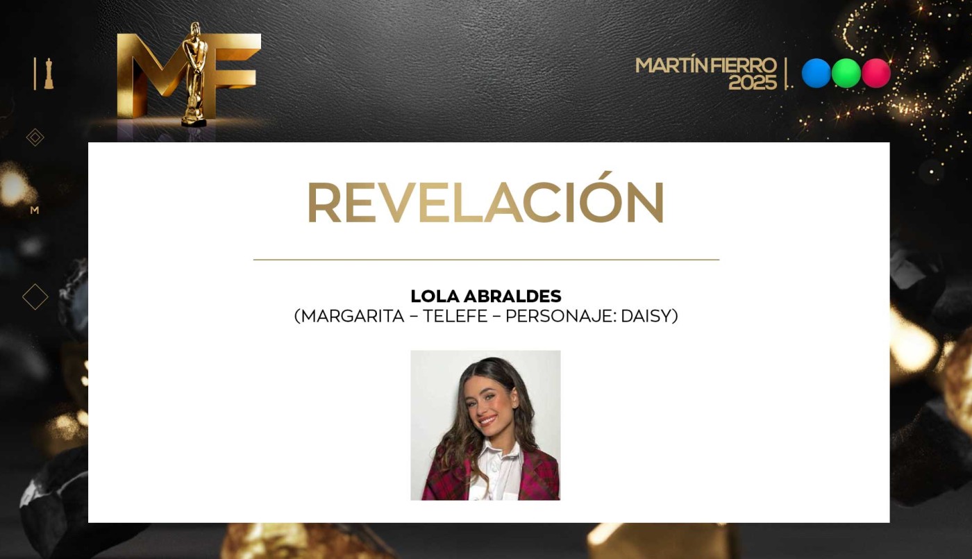 Revelación: Lola Abraldes | Ganadores
