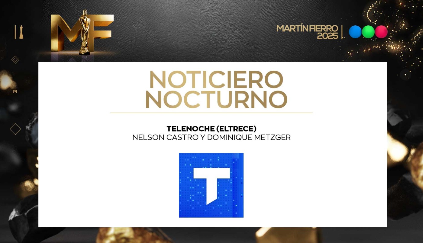 Mejor noticiero nocturno: Telenoche | Ganadores