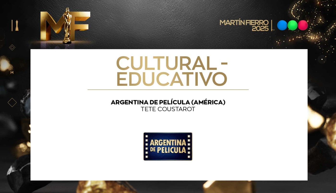 Mejor programa cultural/educativo: Argentina de película | Ganadores