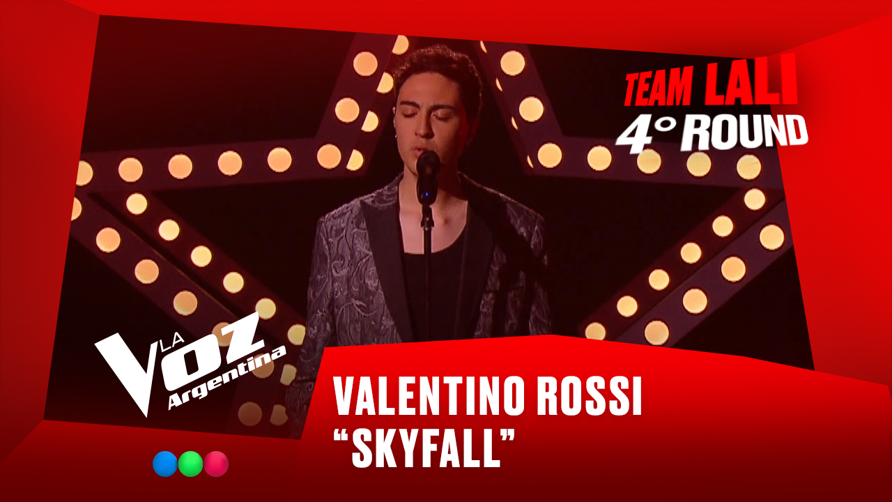 Valentino Rossi - “Skyfall” - Team Lali - 4° Round - La Voz Argentina 2025 | Rounds 2025