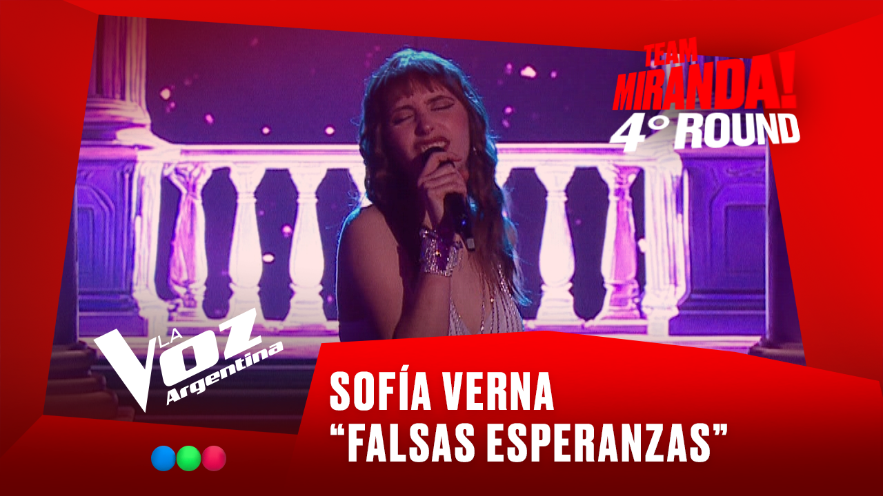 Sofía Verna - “Falsas esperanzas” - Team Miranda! - 4° Round - La Voz Argentina 2025 | Rounds 2025