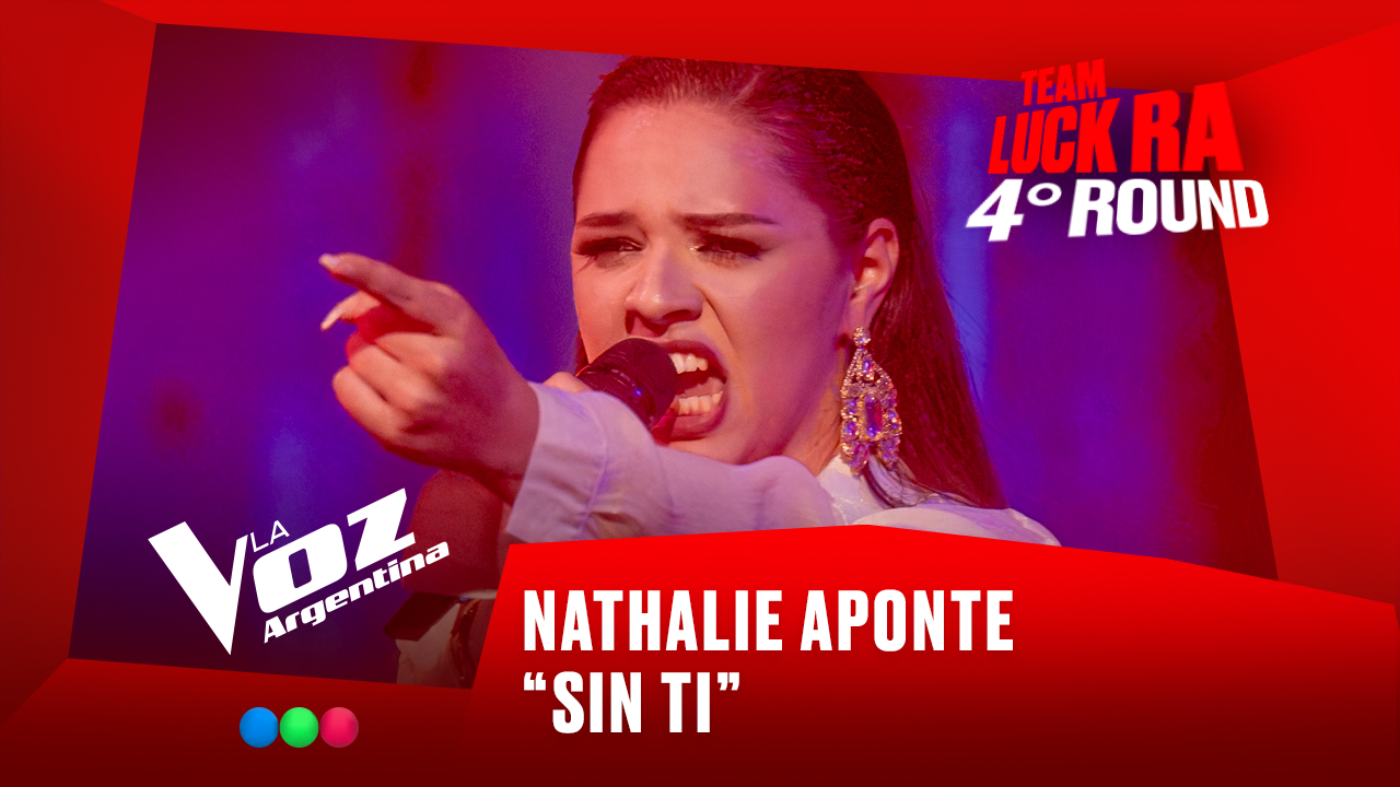 Nathalie Aponte - “Sin ti” - Team Luck Ra - 4° Round - La Voz Argentina 2025 | Rounds 2025