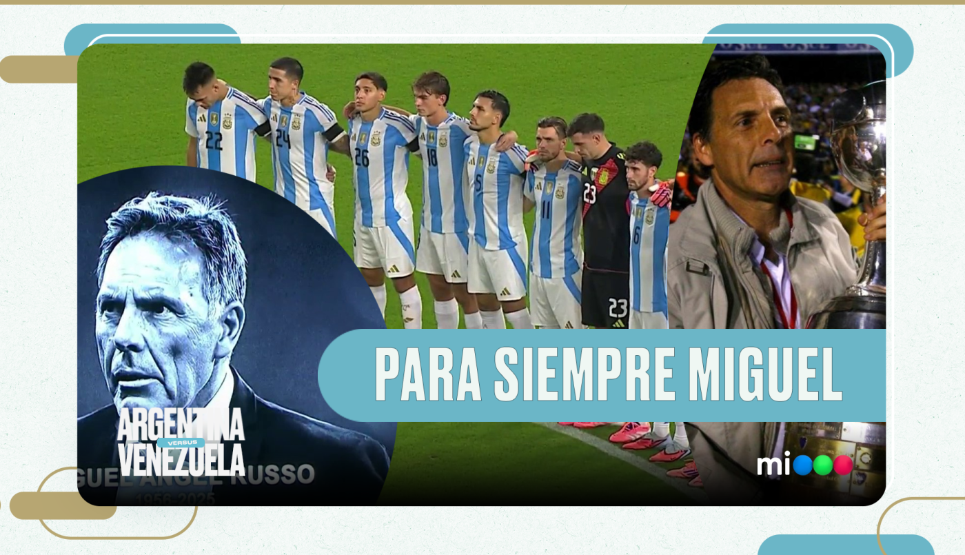 Homenaje a Miguel Ángel Russo en Argentina vs. Venezuela | Mejores momentos