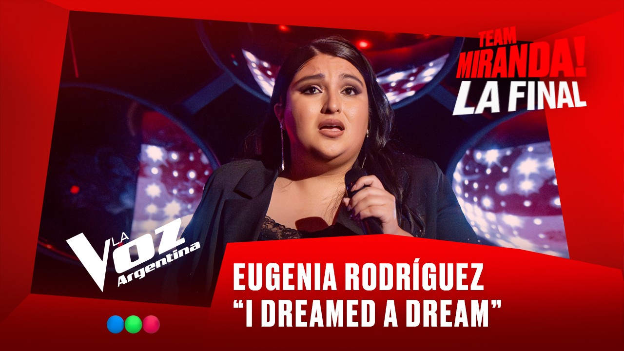Eugenia Rodríguez - “I dreamed a dream” - Team Miranda! - Final - La Voz Argentina 2025 | Final 2025