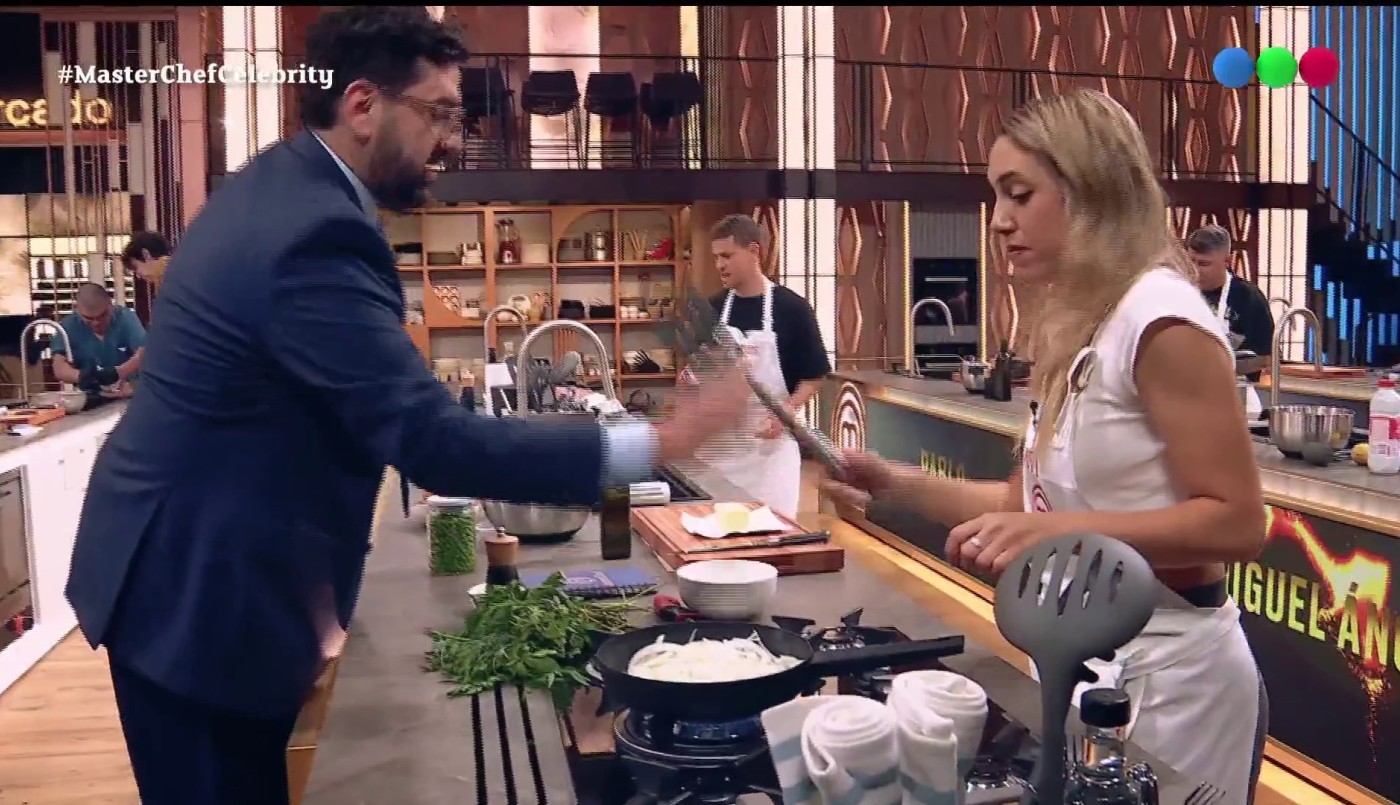 Damián Betular le tiró una espátula Sofi Martínez y al Peque Schwartzman | Mejores Momentos