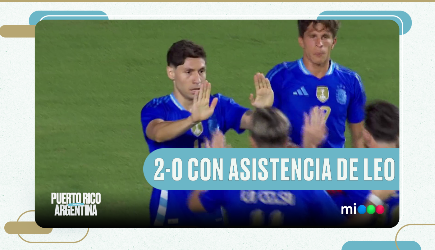 La empaló Messi y Montiel puso el 2 a 0 - Puerto Rico vs. Argentina | Mejores momentos