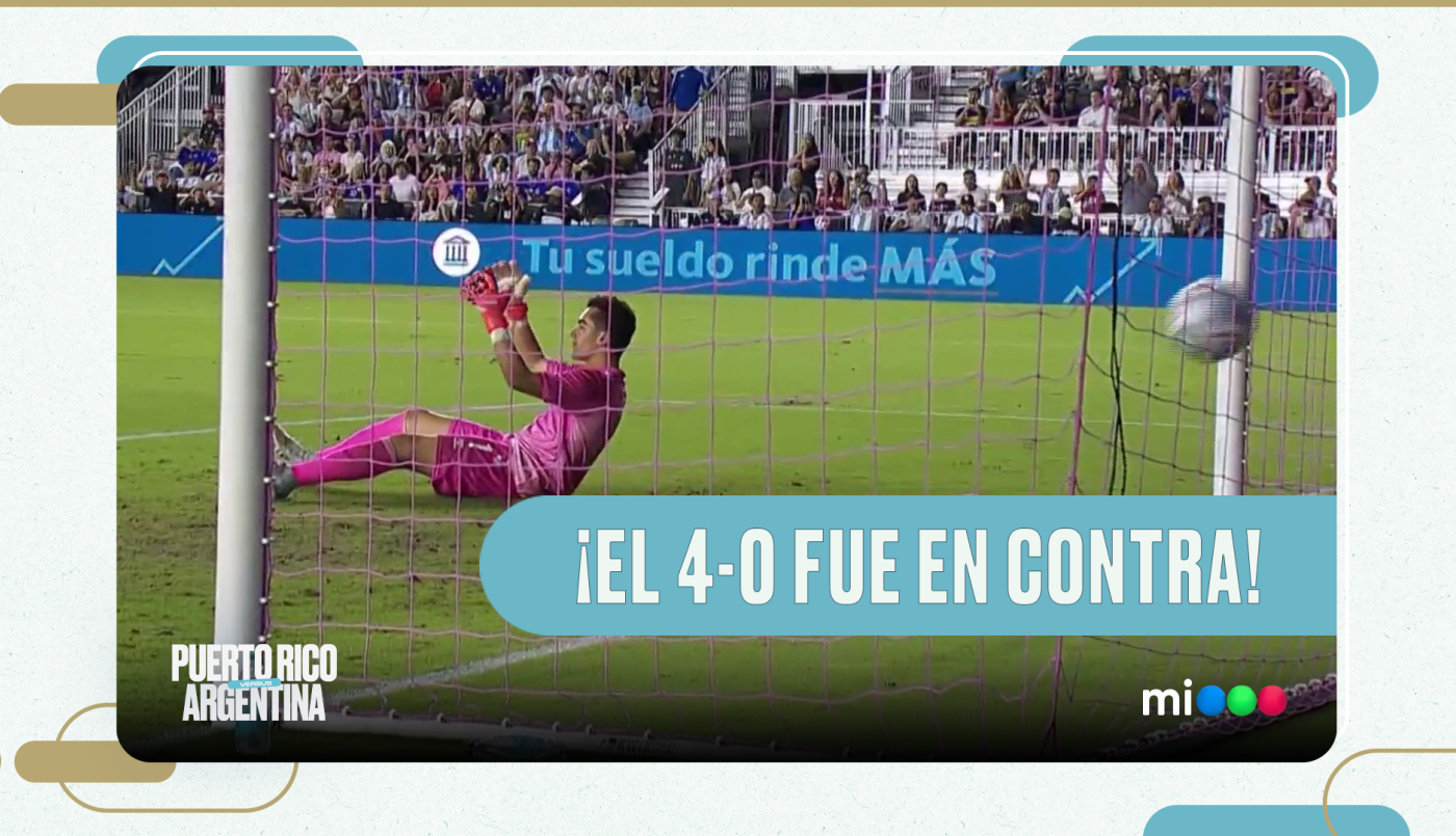 ¡Gol en contra para el 4 a 0! - Puerto Rico vs. Argentina | Mejores momentos