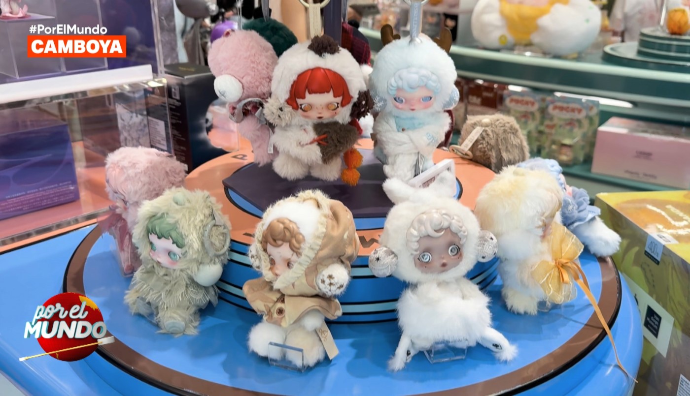 El fenómeno Labubu pega fuerte en Camboya | Mejores Momentos