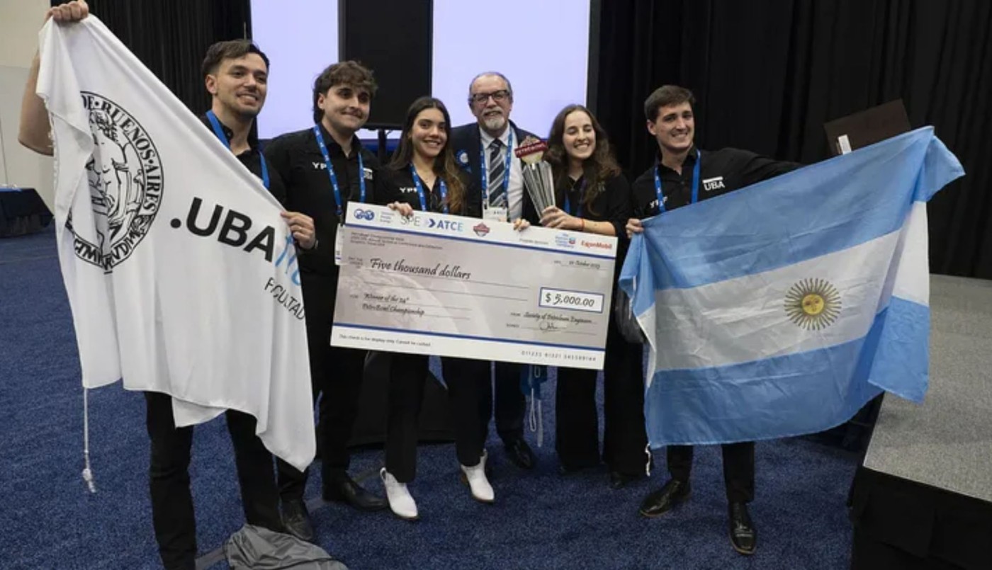 Estudiantes de la UBA ganaron el Mundial de Ingeniería en Petróleo: vencieron a Brasil en la final | Sociedad