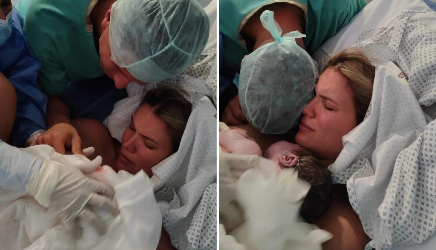 Nació Faustino, el hijo de Eva Bargiela y Gianluca Simeone: las primeras postales del bebé | Espectáculos