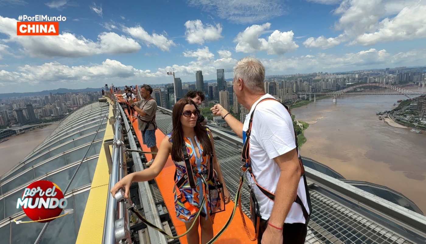 Marley y los hermanos Caniggia en el cielo de Chongqing | Mejores Momentos