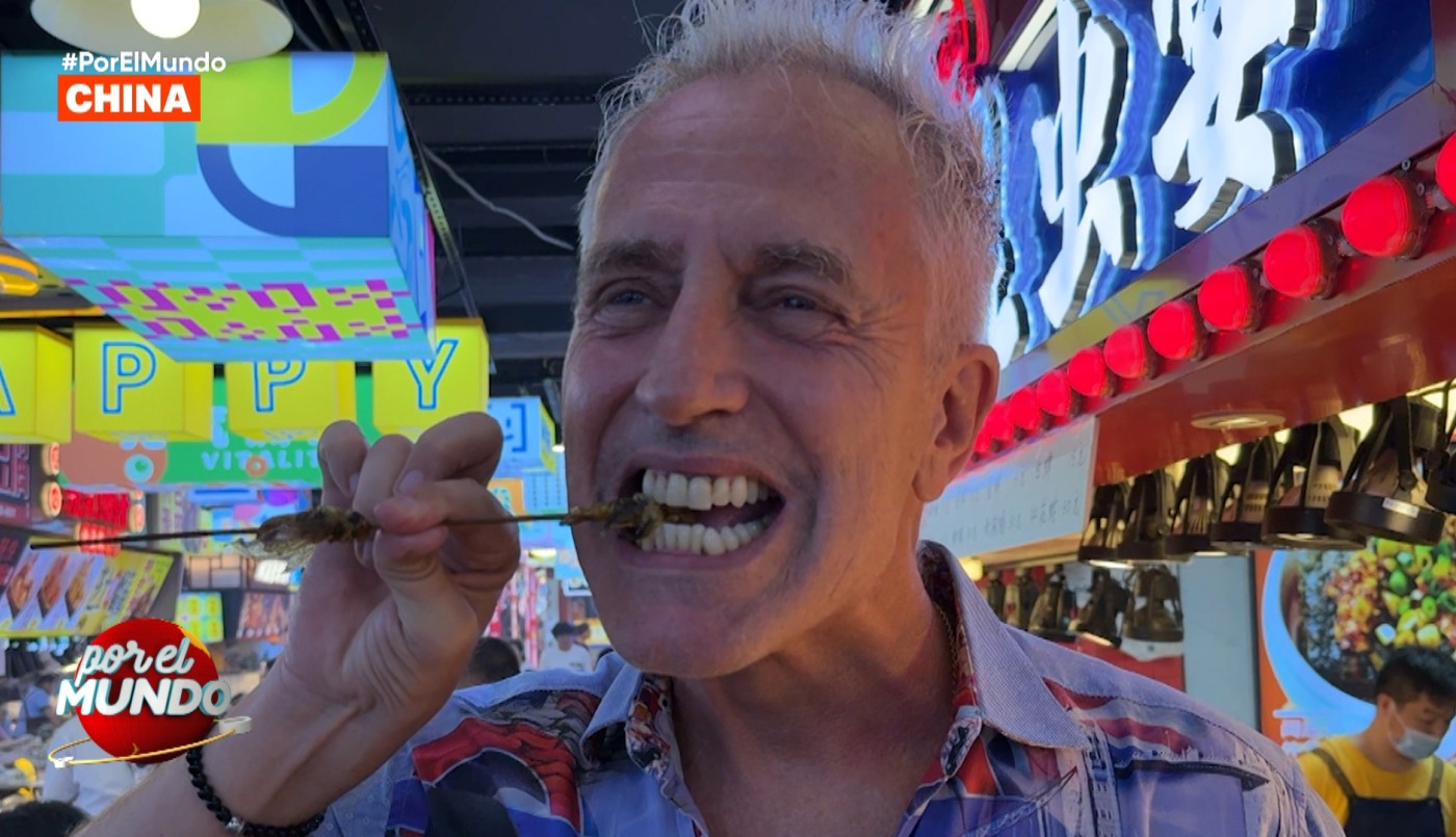 Ciempiés y abejorros: el menú de Marley y Charlotte Caniggia en China | Mejores Momentos