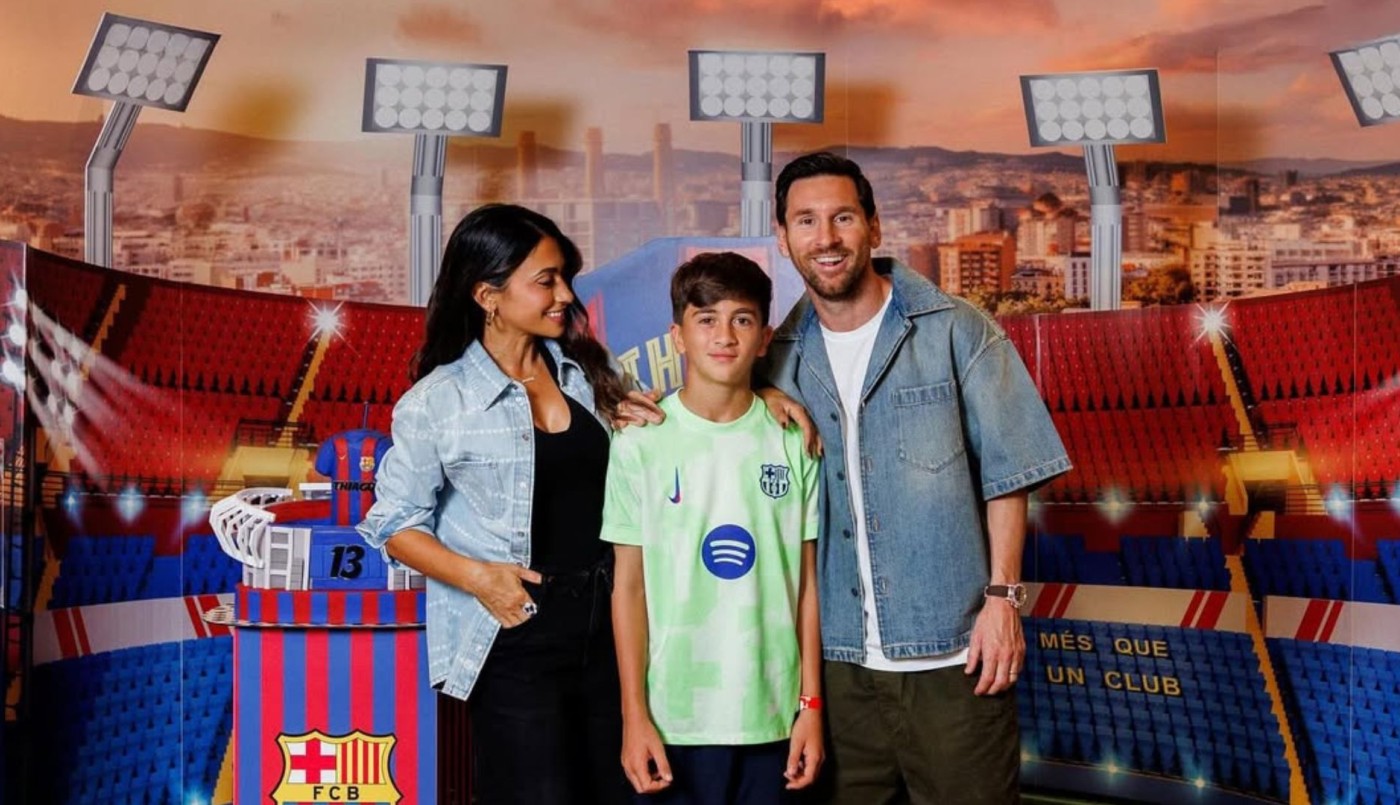 Thiago Messi cumplió 13 años: las fotos del festejo inspirado en el Barcelona | Espectáculos