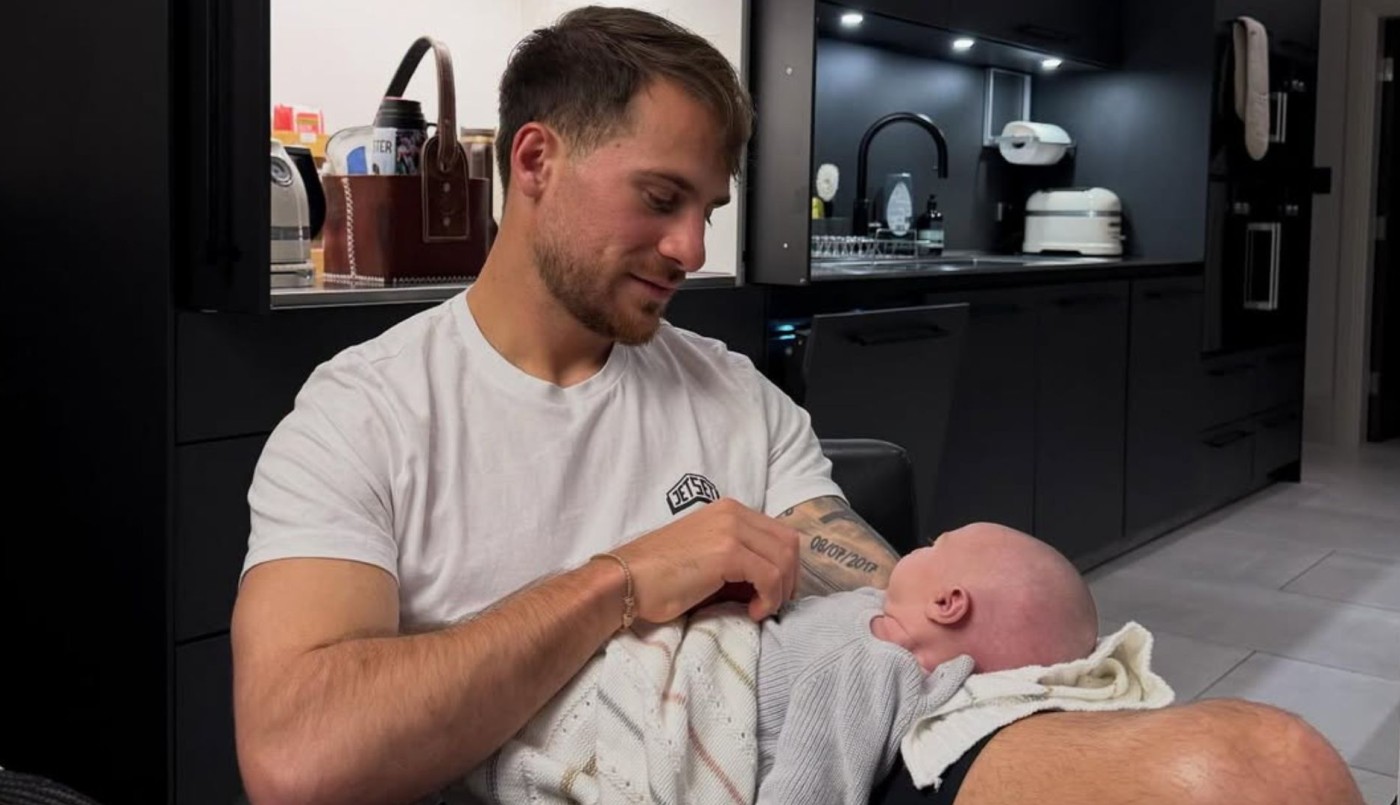 Alexis Mac Allister mostró su lado más tierno con su hija Alaia | Espectáculos