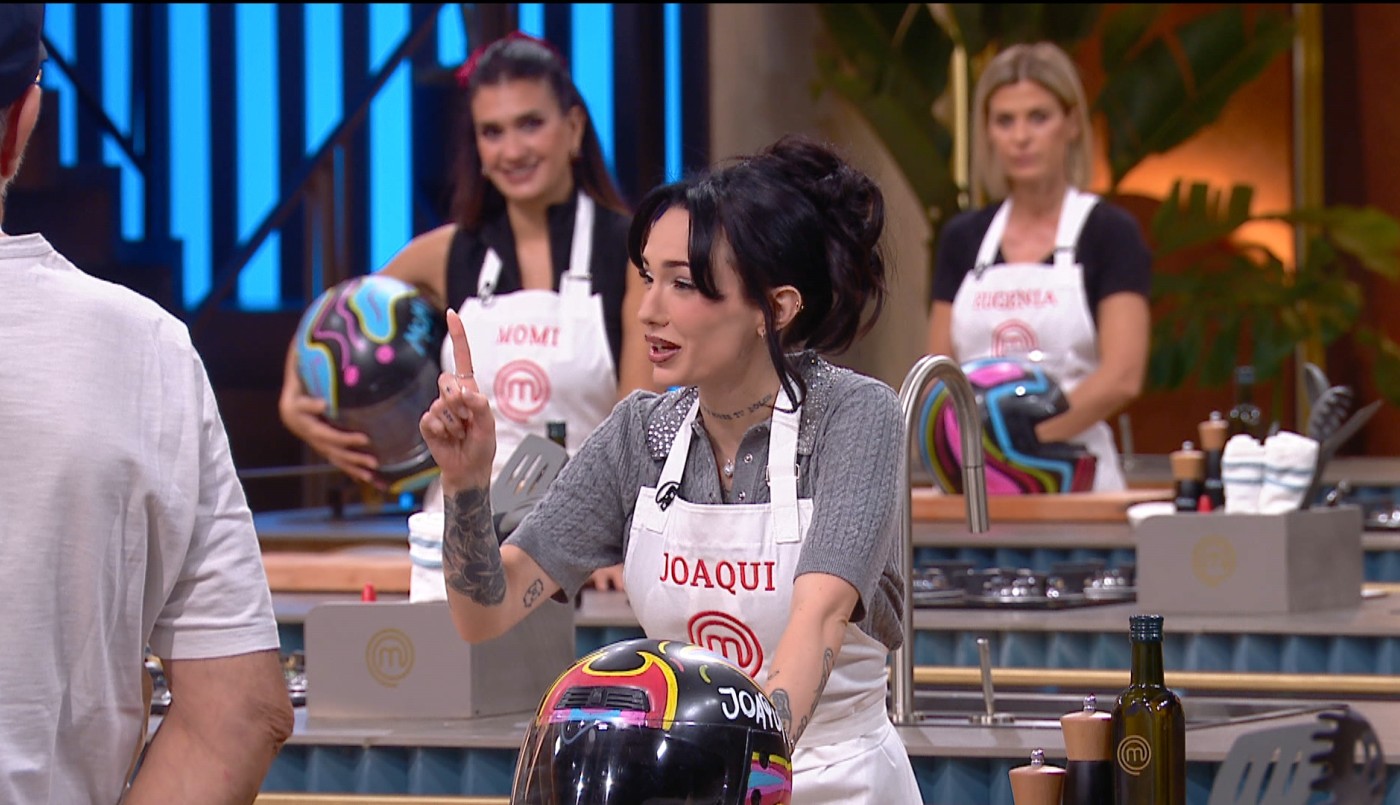 La Joaqui cantó "Butakera" en las cocinas de Masterchef Celebrity | Mejores Momentos