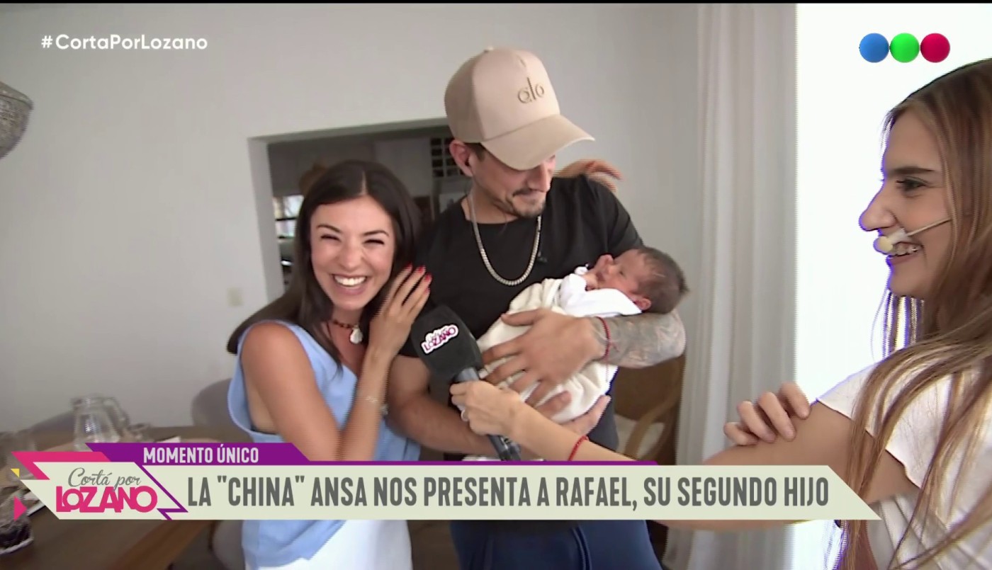 la china ansa presento a rafael su segundo hijo | Popurrí de noticias