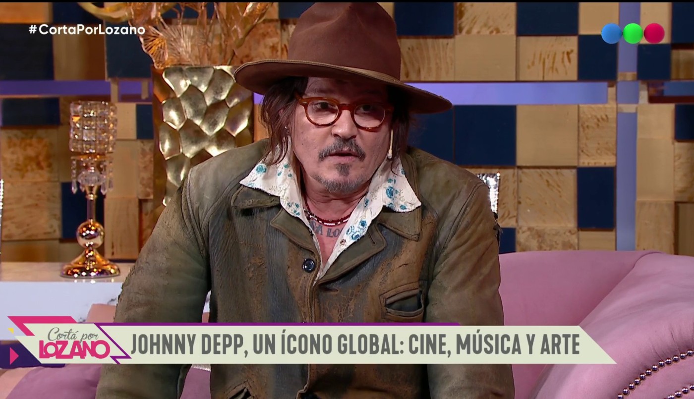 la emocion de johnny deep y un informe especial | Exclusivos