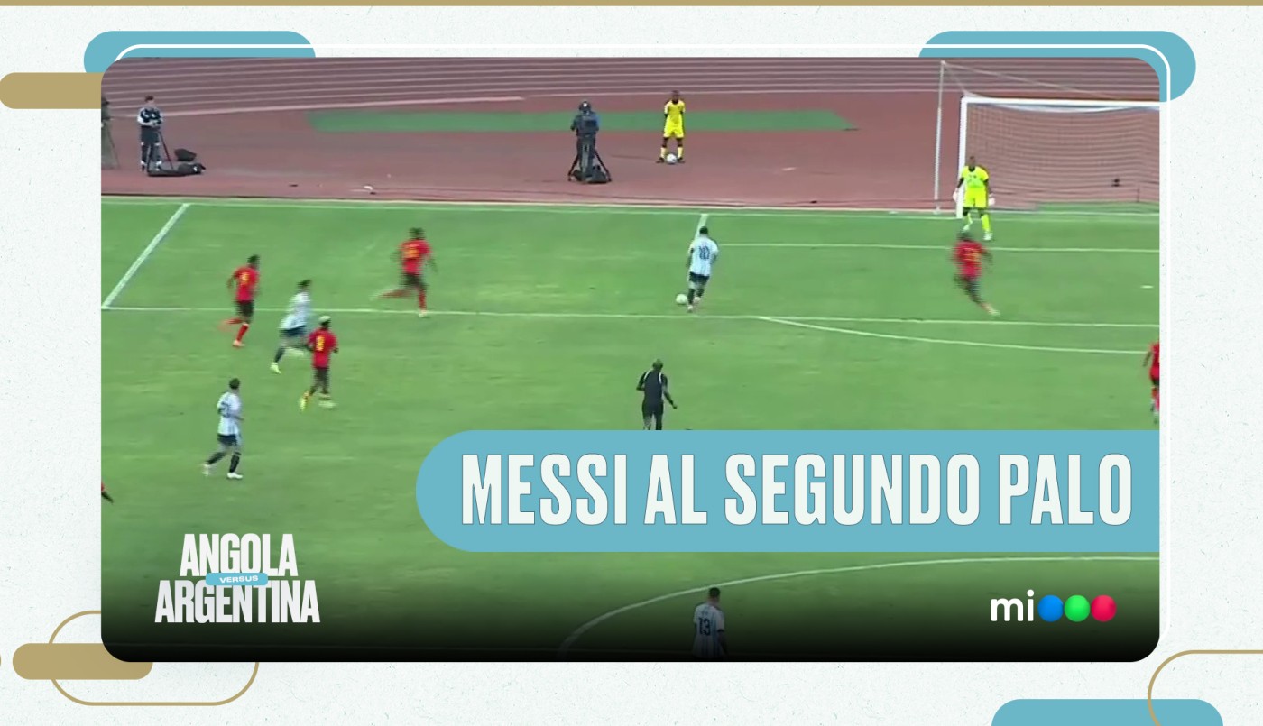 Marques le atajó el primero a Messi - Angola vs. Argentina | Mejores momentos