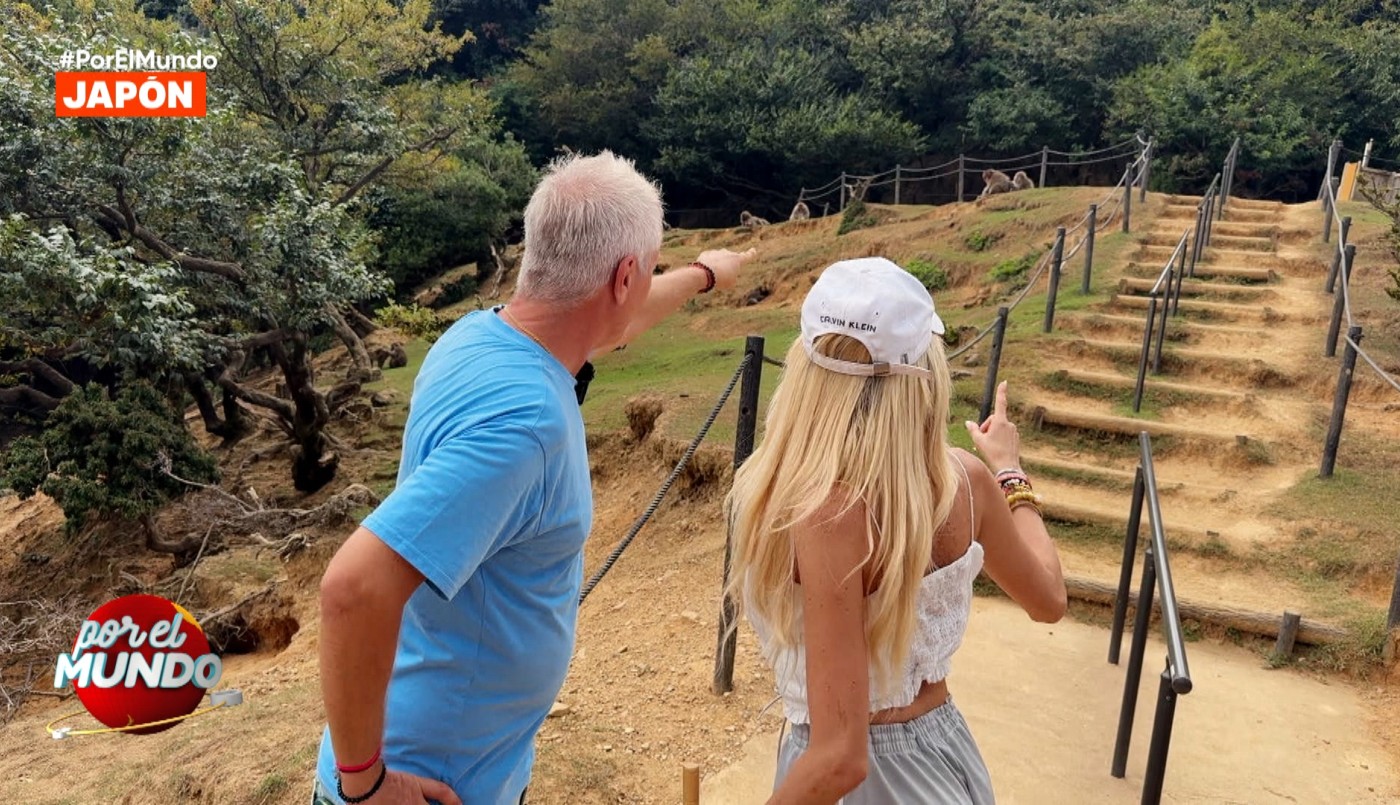 Marley y Vicky Xipolitakis pasearon por el parque de los monos | Mejores Momentos