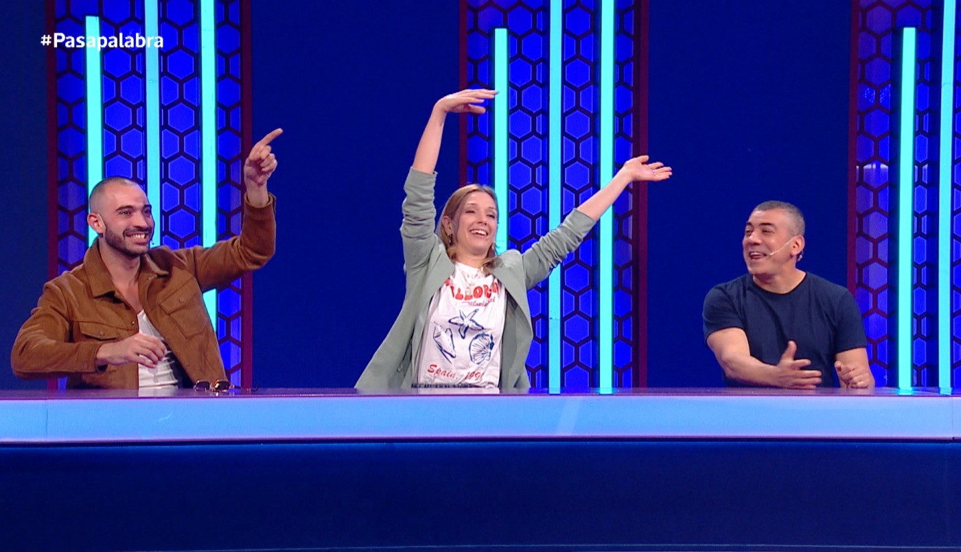 Walter Queijeiro Carla Pandolfi Nacho Sureda primeros ganadores Rosco en equipo Pasapalabra | Exclusivos