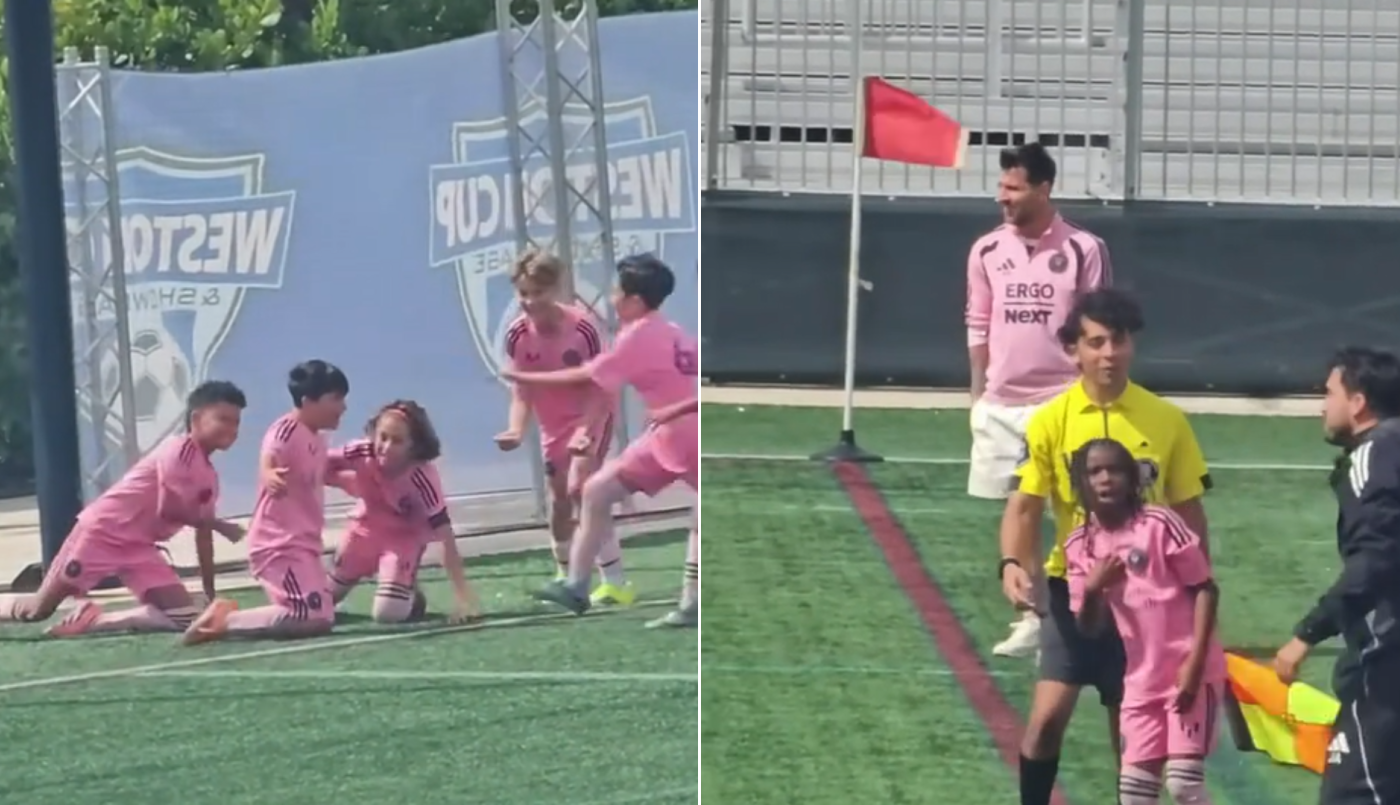 ¿El heredero? La reacción de Lionel Messi al ver un gol de Mateo en la Academia del Inter Miami | Deportes