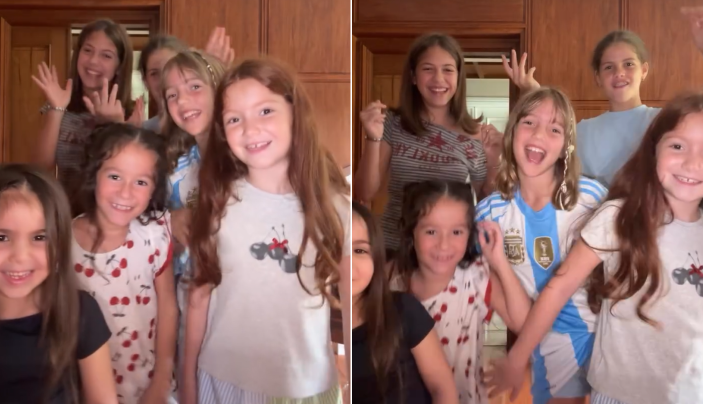 ¡Mini influencers! Las hijas de Wanda Nara, Evangelina Anderson, Valu Cervantes y La Joaqui juntas en un video viral | Espectáculos