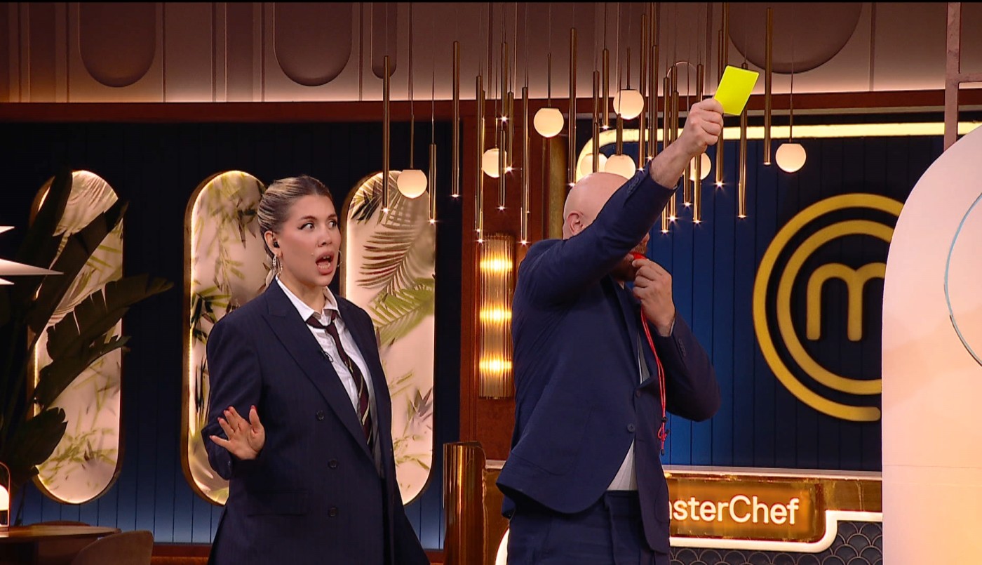 Tarjeta amarilla en Masterchef Celebrity: el jurado frenó el "saqueo" en la cocina de Miguel Ángel Rodríguez | Mejores Momentos