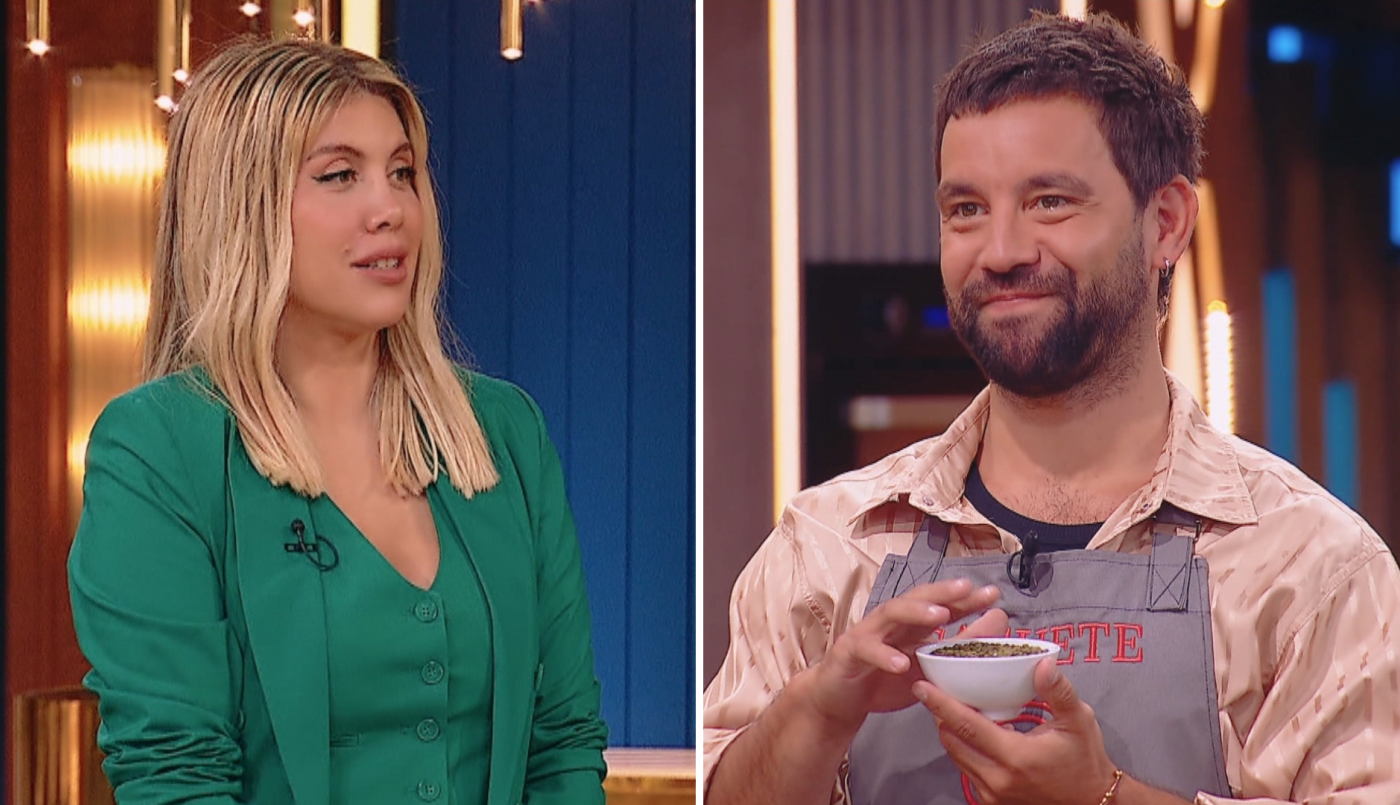 Wanda Nara chicaneó a Cachete Sierra con una divertida comparación en Masterchef Celebrity | Mejores Momentos