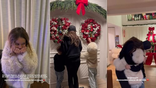 Video | La sorpresa navideña de la China Suárez que emocionó a sus hijos en Turquía | Espectáculos