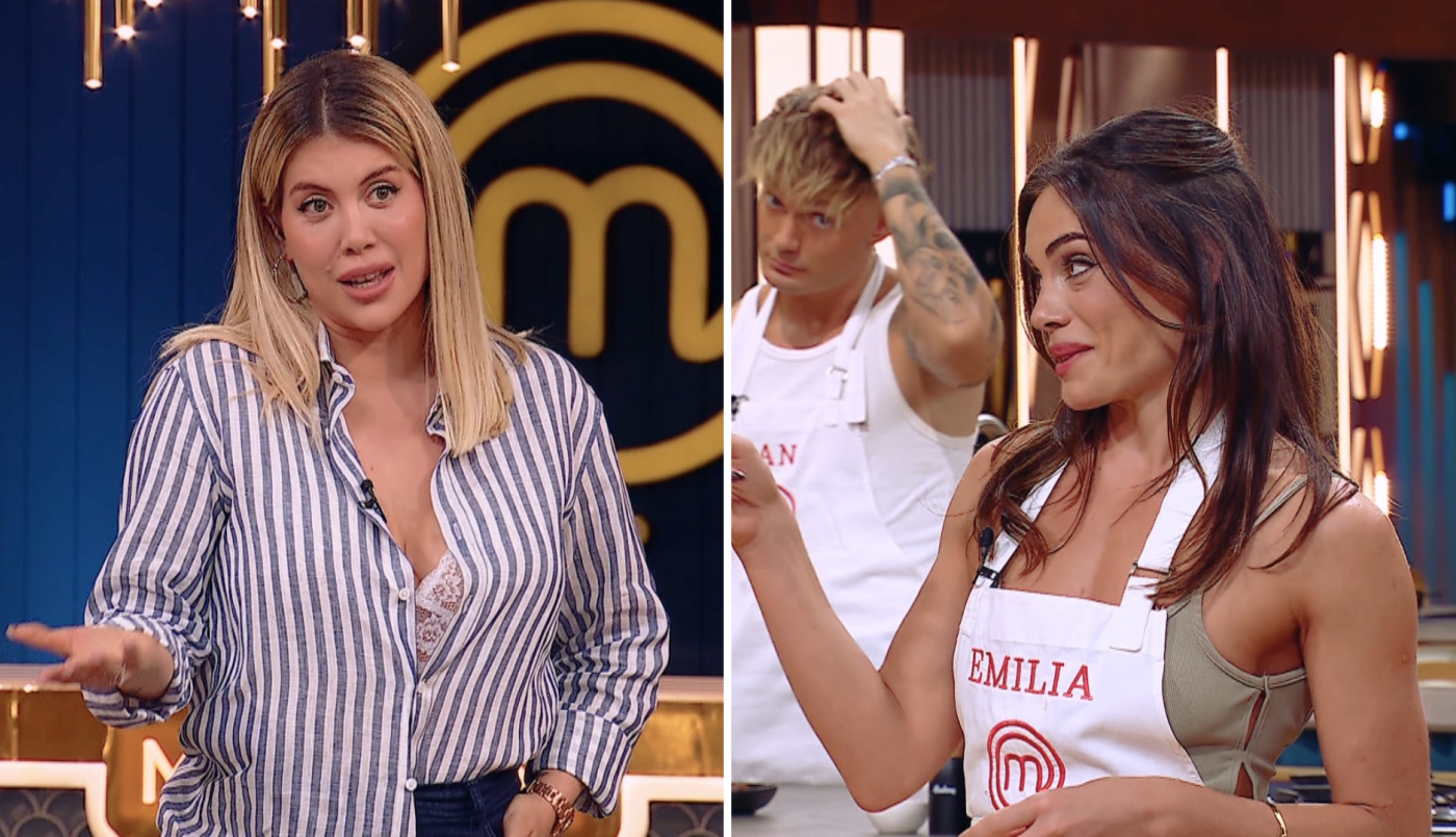 El consejo de Wanda Nara a Emilia Attias para llegar a la final de Masterchef Celebrity | Mejores Momentos