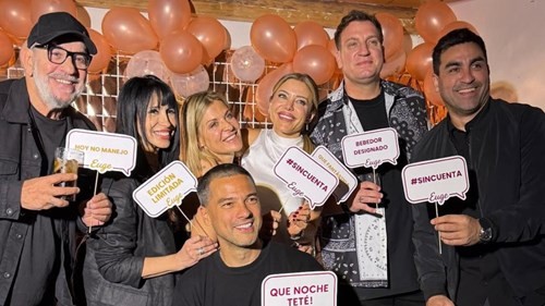 El divertido festejo de cumpleaños de Eugenia Tobal con sus compañeros de Masterchef Celebrity | Espectáculos