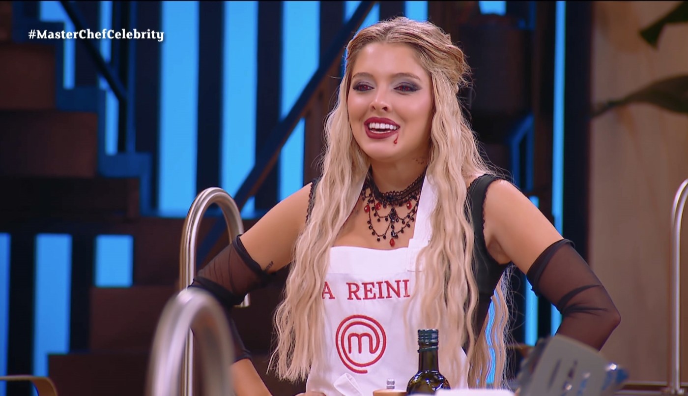 "Estoy poseída": el impactante look vampírico de la Reini para la semana del terror | Mejores Momentos