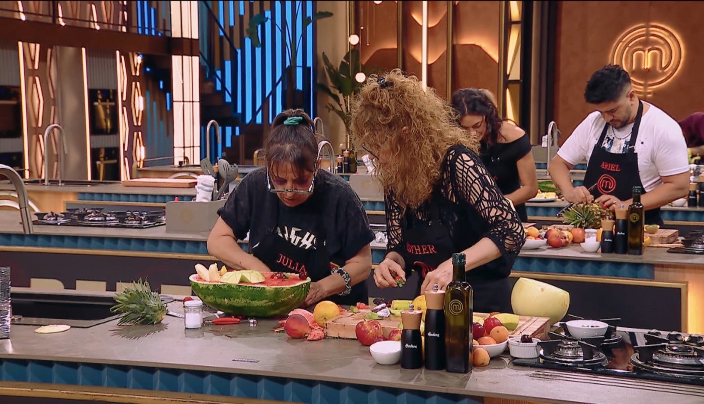 Mini prueba, beneficio y una sorpresa: así fue el desafío de arte frutal en Masterchef Celebrity | Mejores Momentos