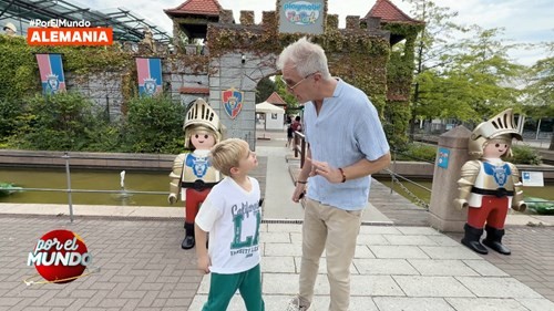 La emoción de Mirko en un parque de juegos en Alemania | Mejores Momentos