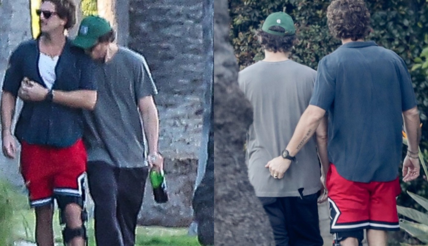 Cada vez más juntos: el paseo de Pedro Pascal y Rafael Olarra por Beverly Hills | Espectáculos