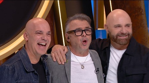 El divertido ida y vuelta de Martitegui y Donato con Santiago Giorgini en su debut como jurado de Masterchef Celebrity | Mejores Momentos