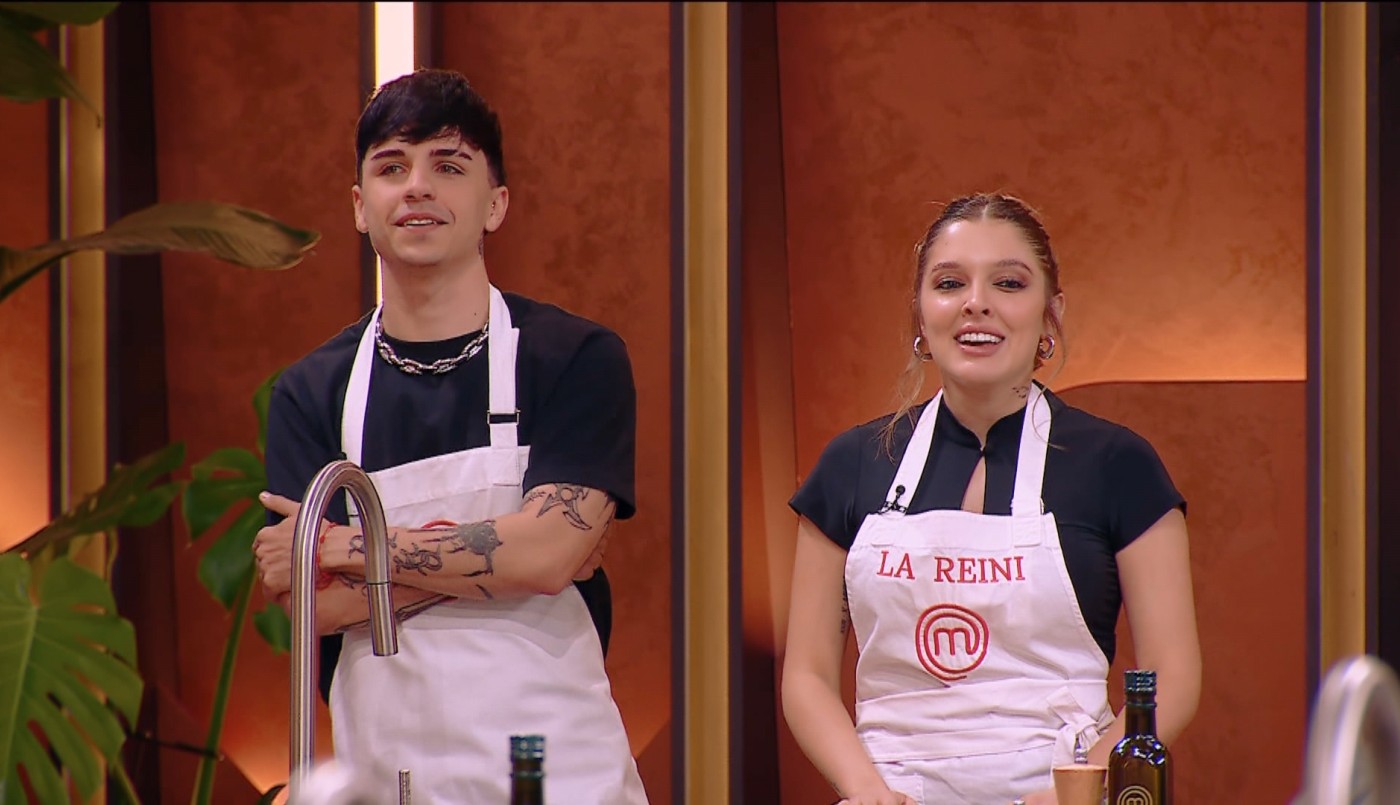 "Es nuestra primera cita": la frase de la Reini que descolocó a todos en Masterchef Celebrity | Mejores Momentos